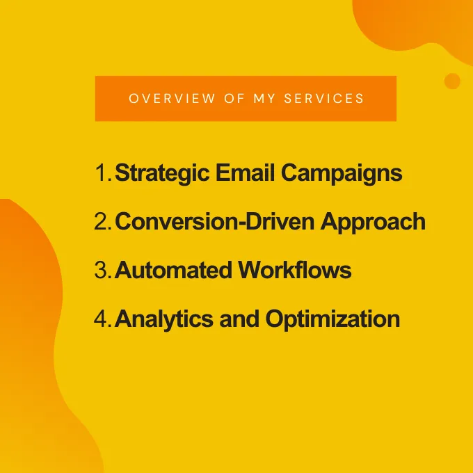 I will design and set up your email marketing campaign